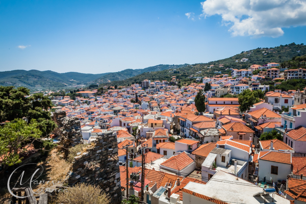 Skopelos town