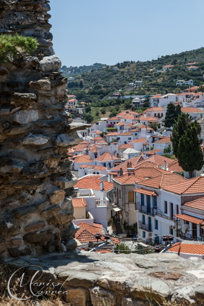 The Venetian castle of Skopelos